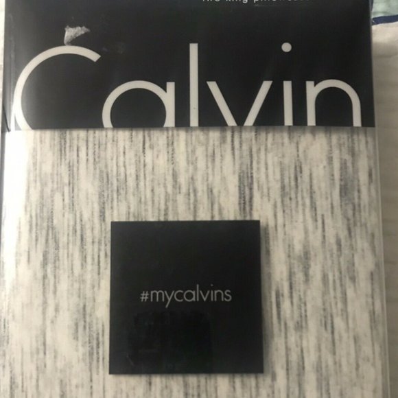 Calvin Klein Modern Cotton Strata Pillowcases Marble Set of 2 - Picture 1 of 2